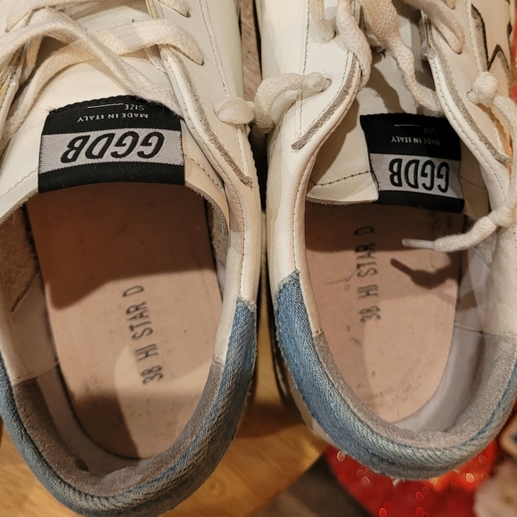 Golden Goose Sneakers, Hi Star, Plataform, Size 38, Perfect Condition - Picture 12 of 12